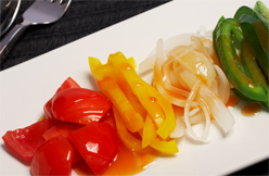 Stir fried mixed vegetable with Sweet and Sour sauce